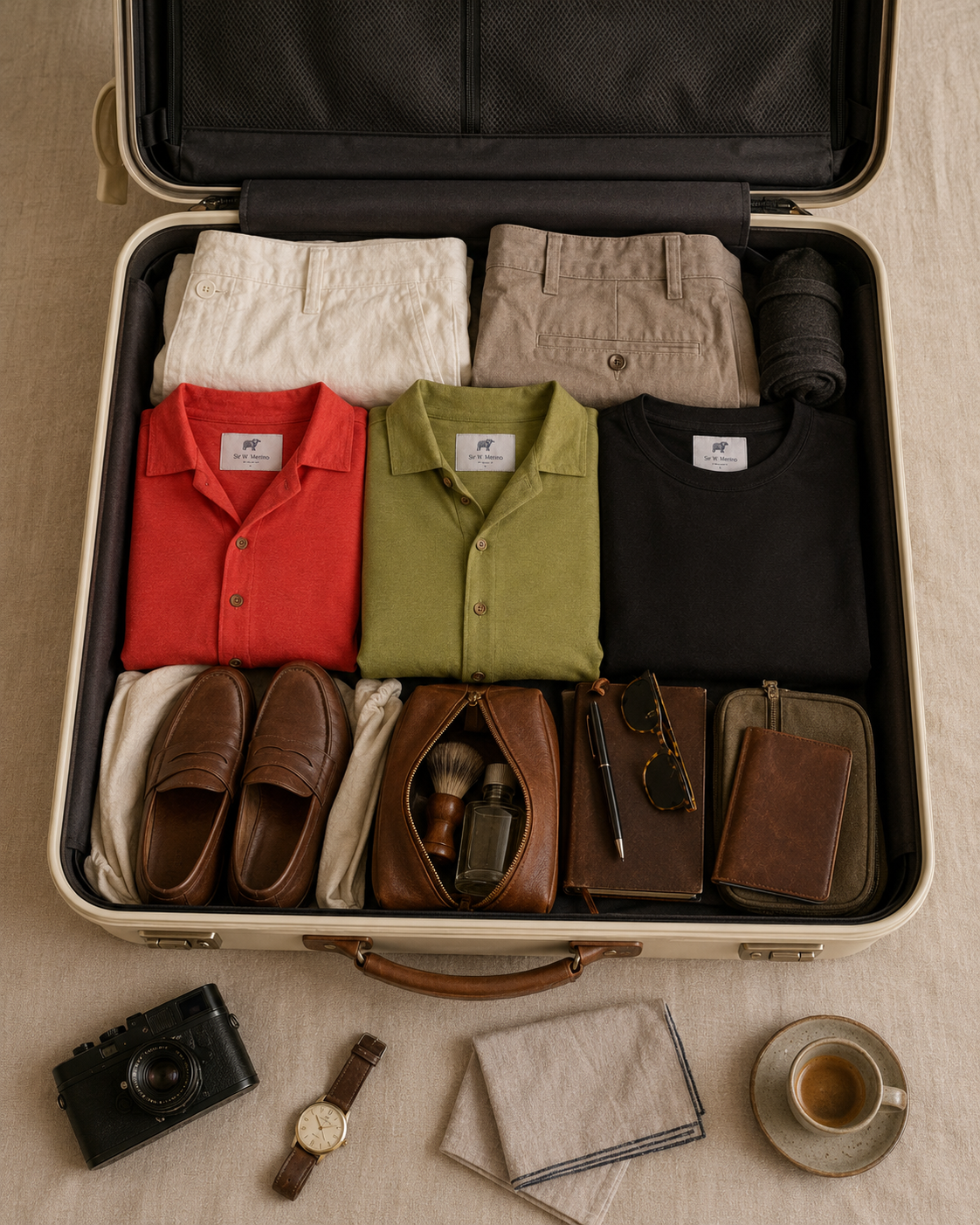 One Bag, One Week: The Merino Travel Wardrobe