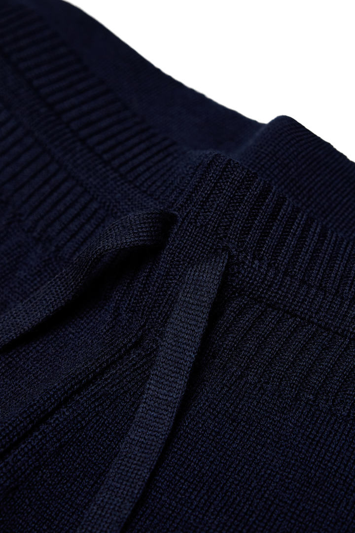 Navy Merino Sweatpants