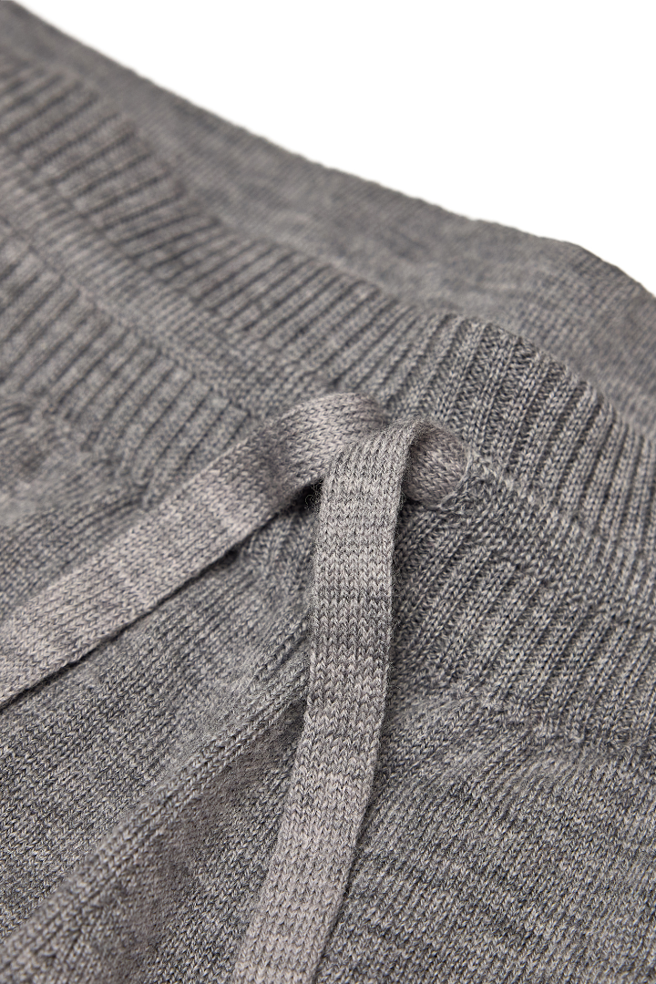 Grey Merino wool Sweatpants