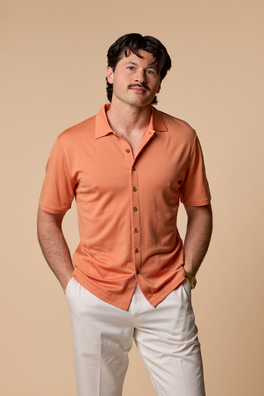 The Bruce - Merino Button-Up