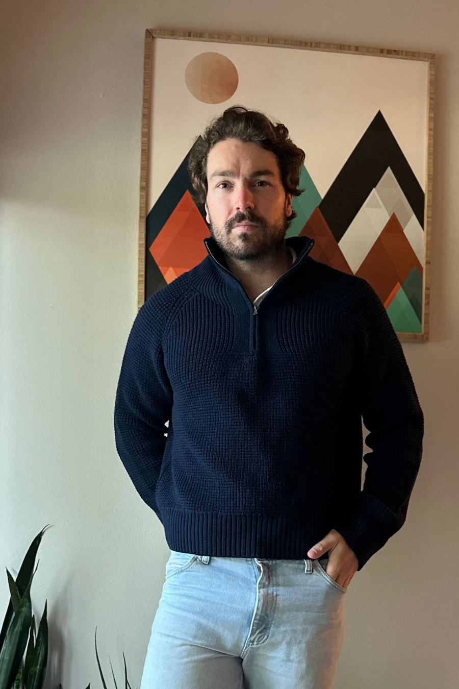 Heavy Merino Pullover 1/4 Zip