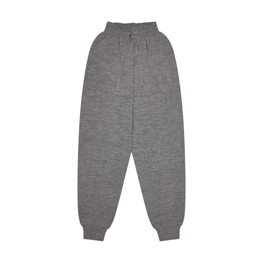 Women's Merino Sweatpant Jogger- Grey