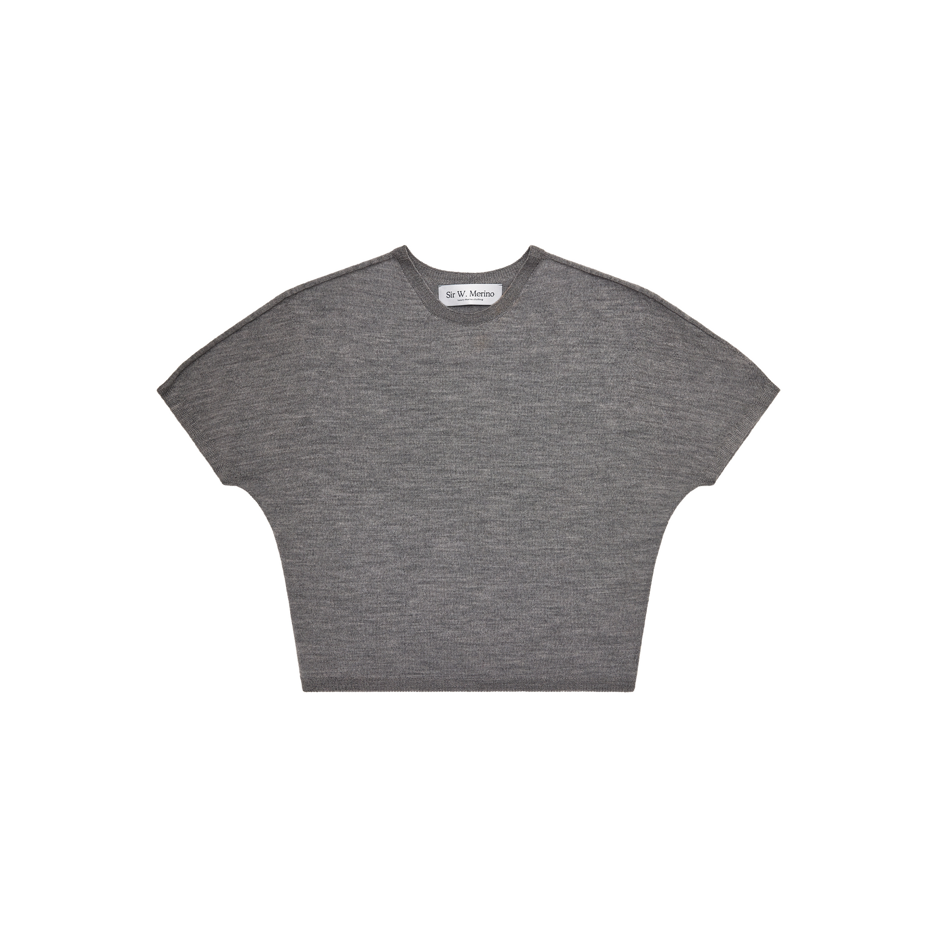 Women's Merino Short Sleeve Top- Grey