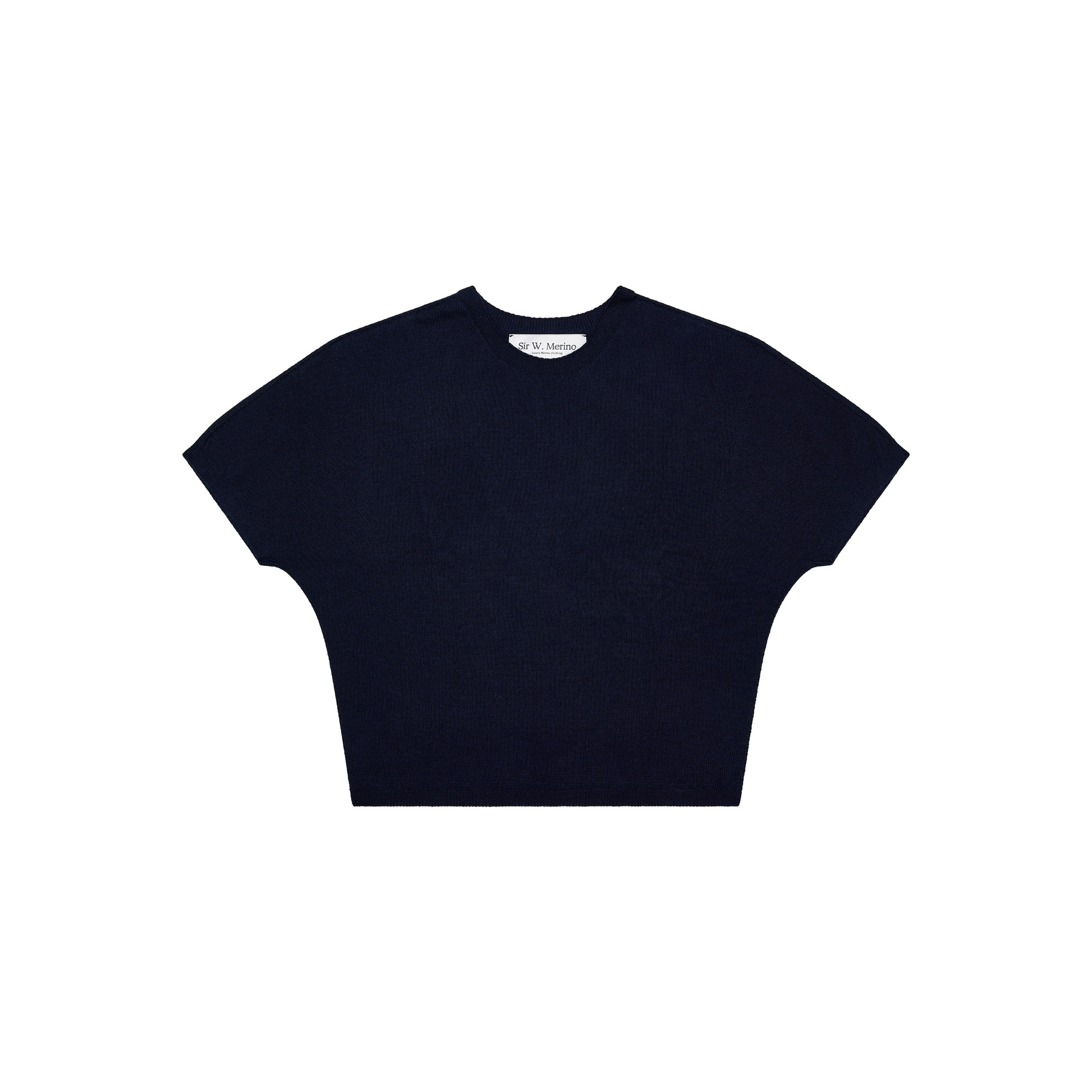 Women's Merino Short Sleeve Top- Navy