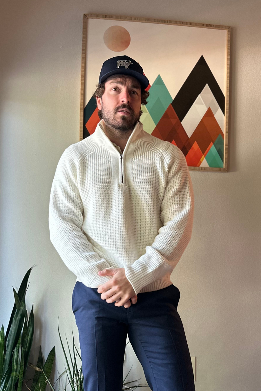 Heavy Merino Pullover 1/4 Zip