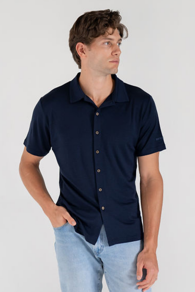 Mens 100% Merino Wool Dress & Casual shirt