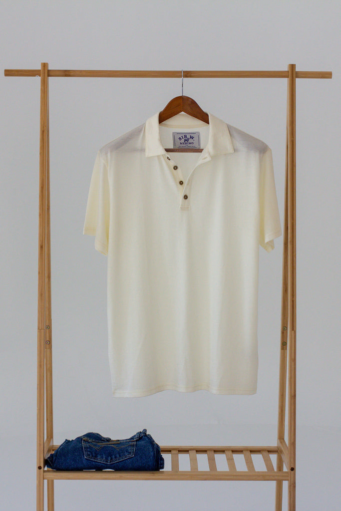 100% Merino Polo Shirt