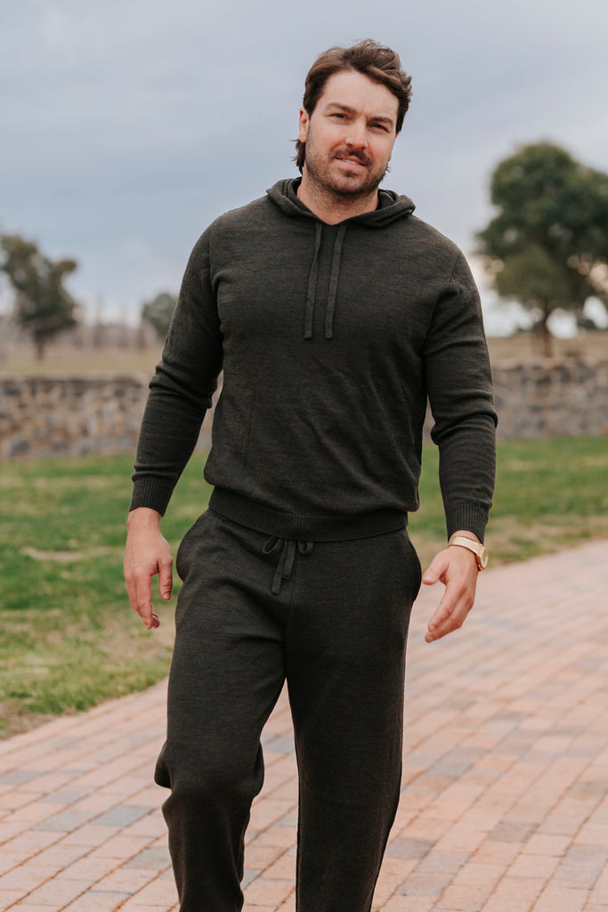 Merino wool sweatpants