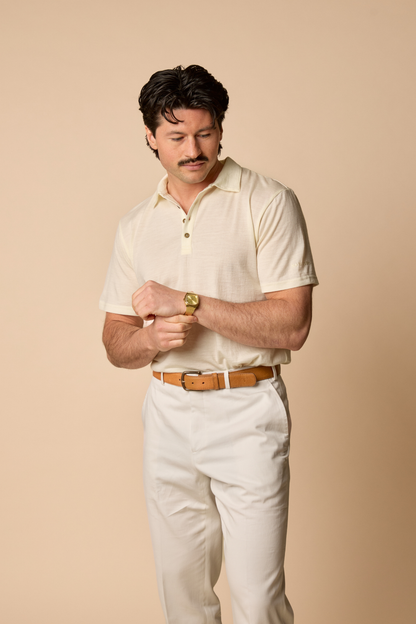 The George- Merino Polo