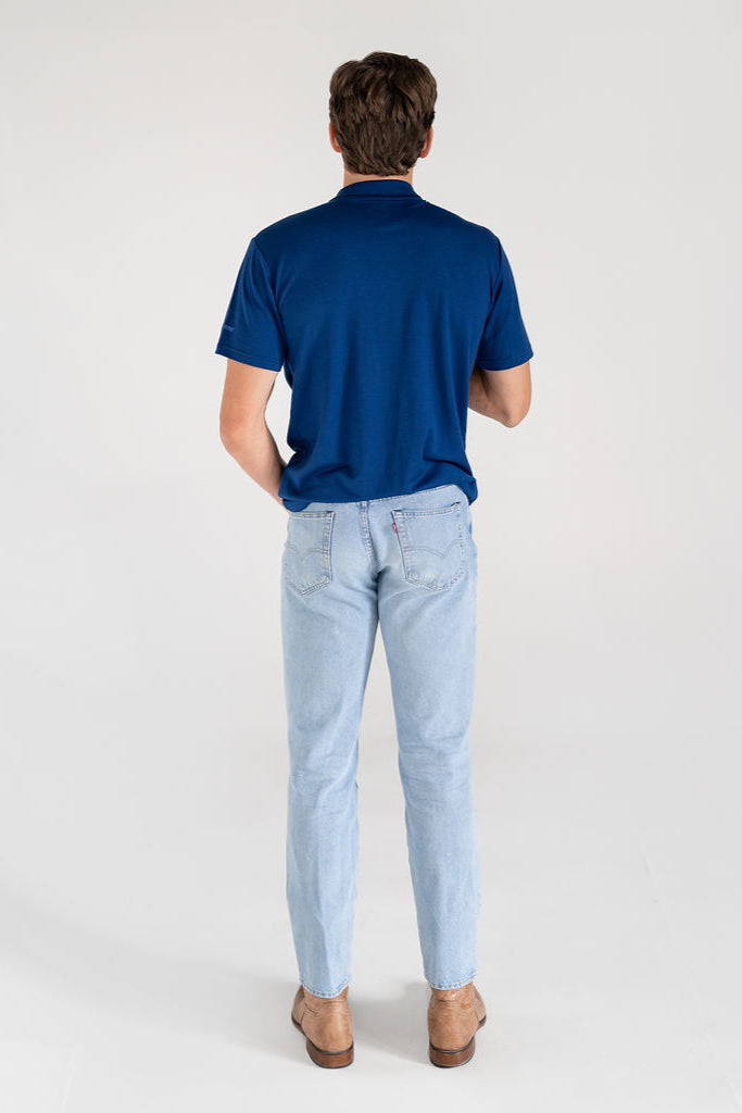 100% Merino Wool Polo Shirt